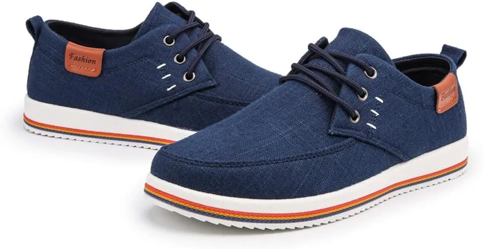 Fashion Men Shoes Outdoor Canvas Casual Comfortable Summer Men Casual Mid Top Shoes