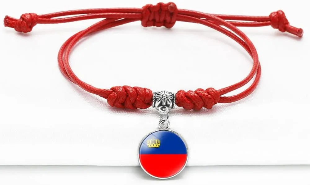 Fashion Tonga Countries Flag Pendants,Tongan Banner Glass Cabochon Round Banner Pendant Necklace For Men Women
