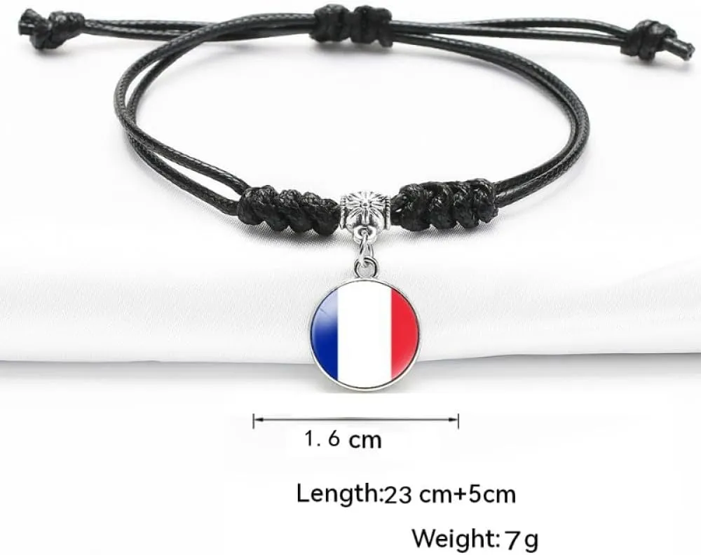 Fashion Tonga Countries Flag Pendants,Tongan Banner Glass Cabochon Round Banner Pendant Necklace For Men Women