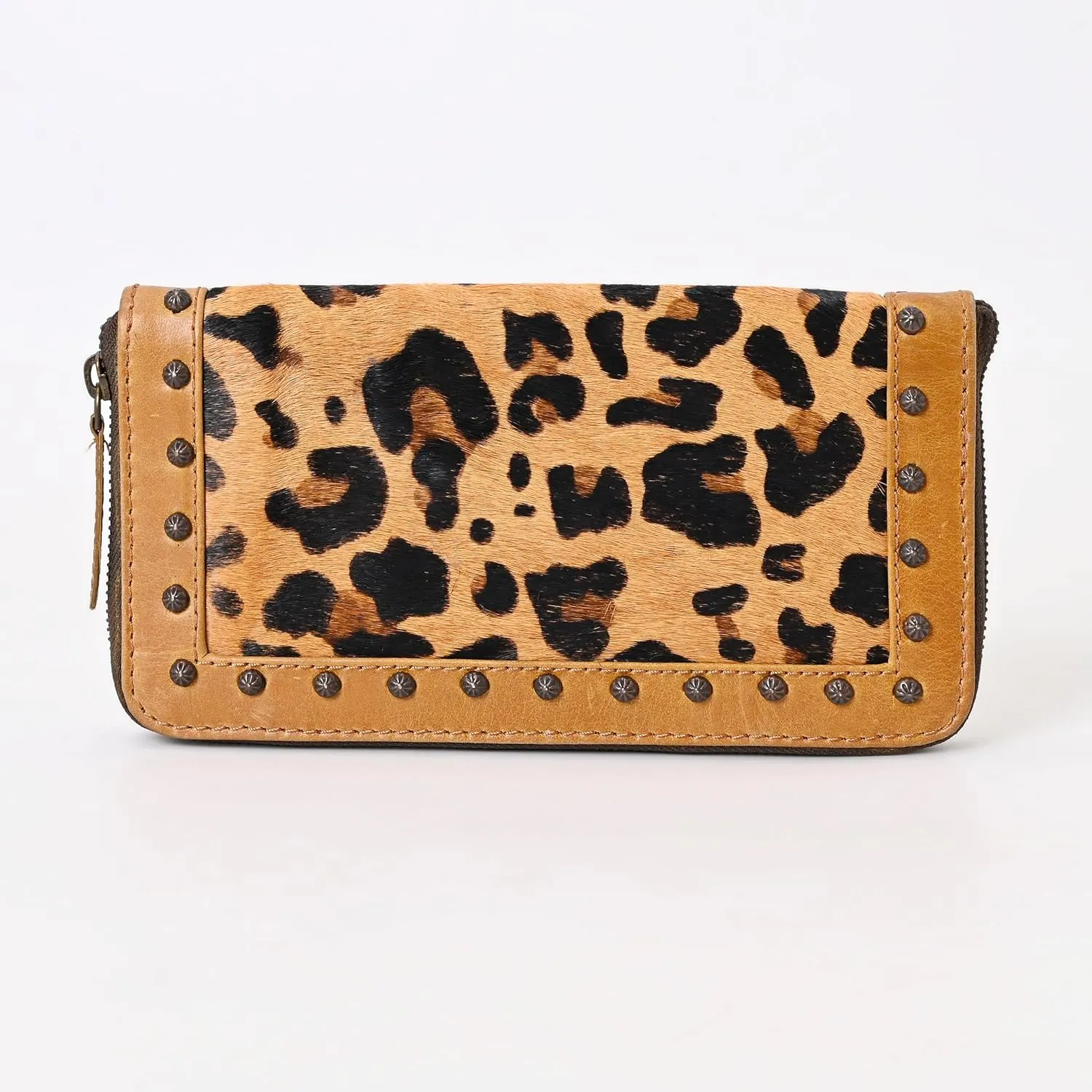 Genuine Cowhide Hair On Leaher Clutch for Women