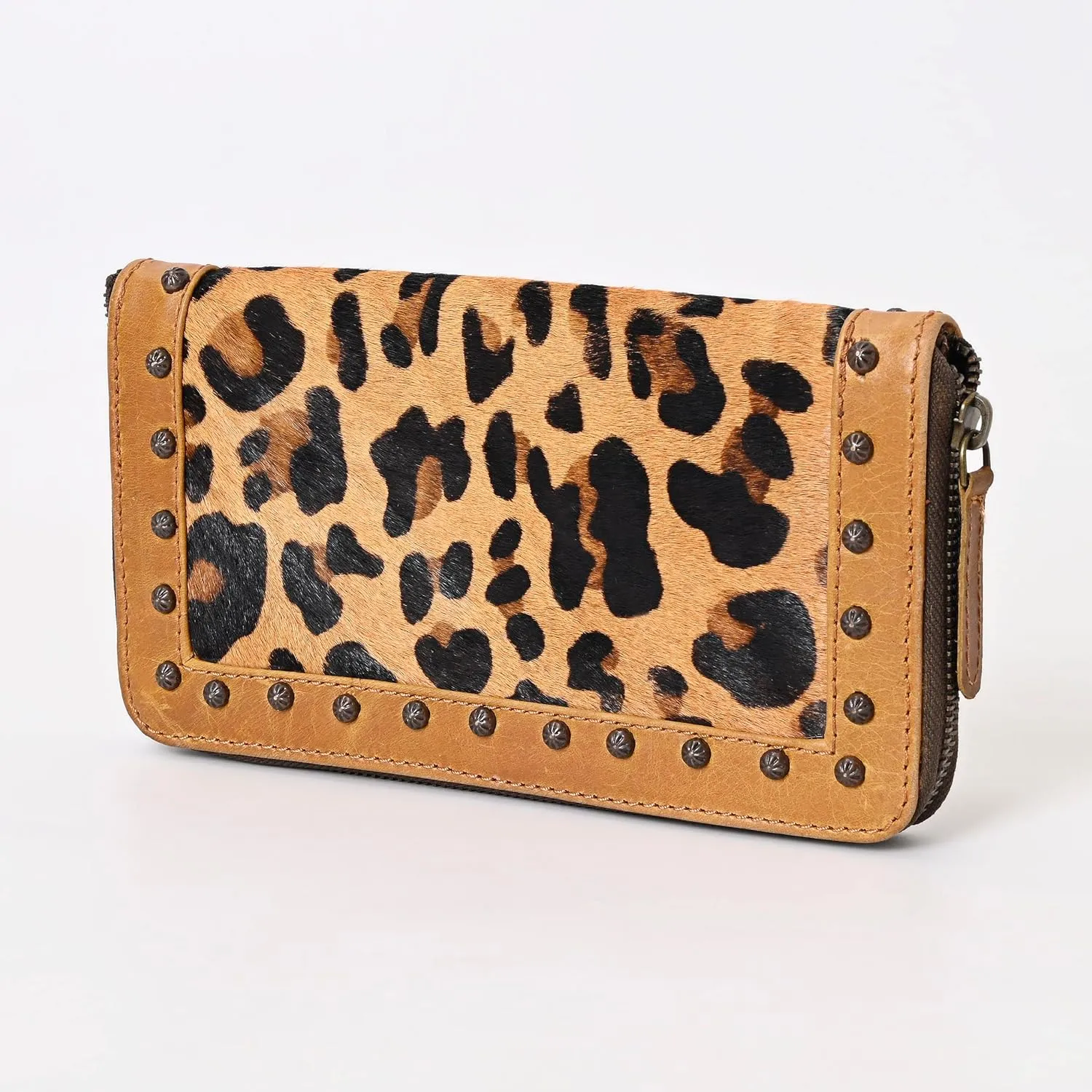 Genuine Cowhide Hair On Leaher Clutch for Women