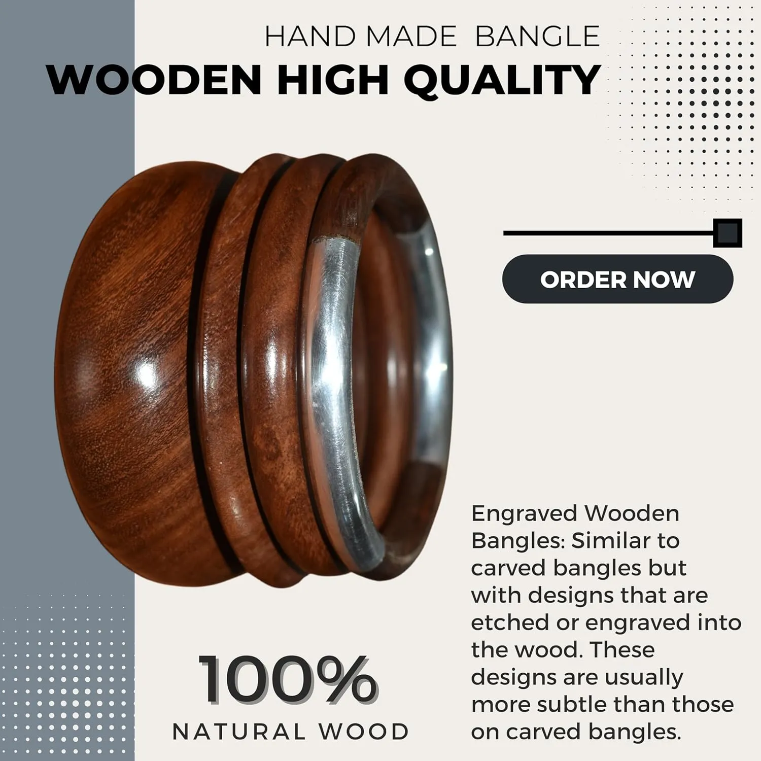 Handmade Natural Wooden Bangles, Stylish Wooden Bangle Designs, Artisan Wooden Bangles,Premium Quality Wooden Bangle.
