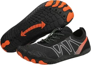 Hike Barefoot Shoes for Men Women Non-Slip Breathable Footwear Barefoot Shoes Wide Toe Box Walking Hiking Shoes Comfortable Athletic Beach Surf Swim Shoes