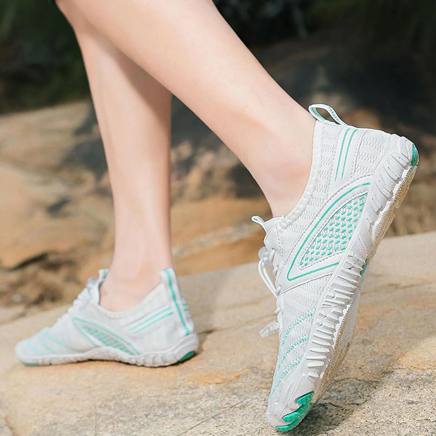 Hiking Footwear Barefoot Womens Shoes Non-Slip Outdoor Unisex Grounded Footwear Barefoot Shoes for Neuropathy Water Pro Barefoot Shoes Athletic Wide Toe Box Sneakers,Quick Dry,Waterproof,Beach