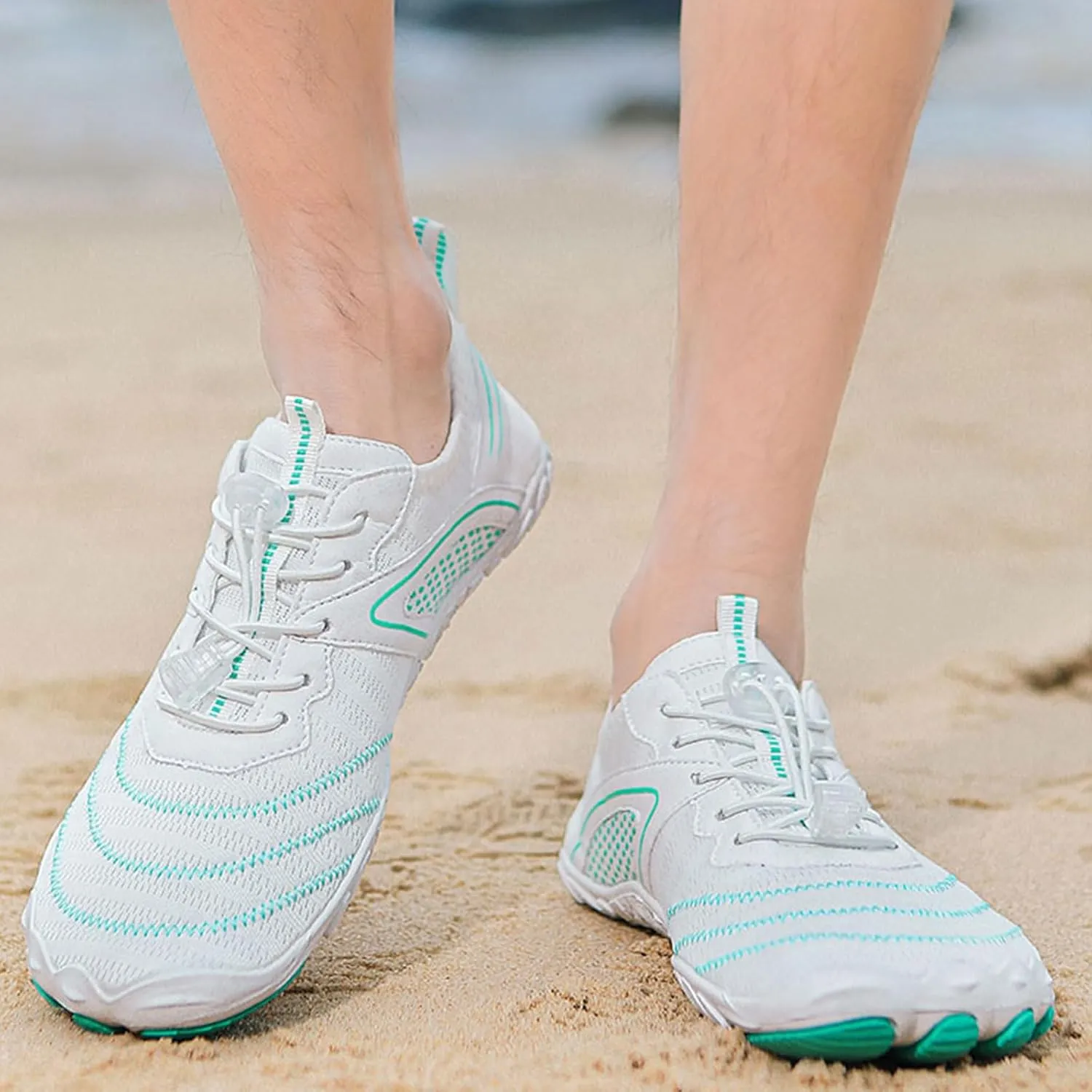 Hiking Footwear Barefoot Womens Shoes Non-Slip Outdoor Unisex Grounded Footwear Barefoot Shoes for Neuropathy Water Pro Barefoot Shoes Athletic Wide Toe Box Sneakers,Quick Dry,Waterproof,Beach