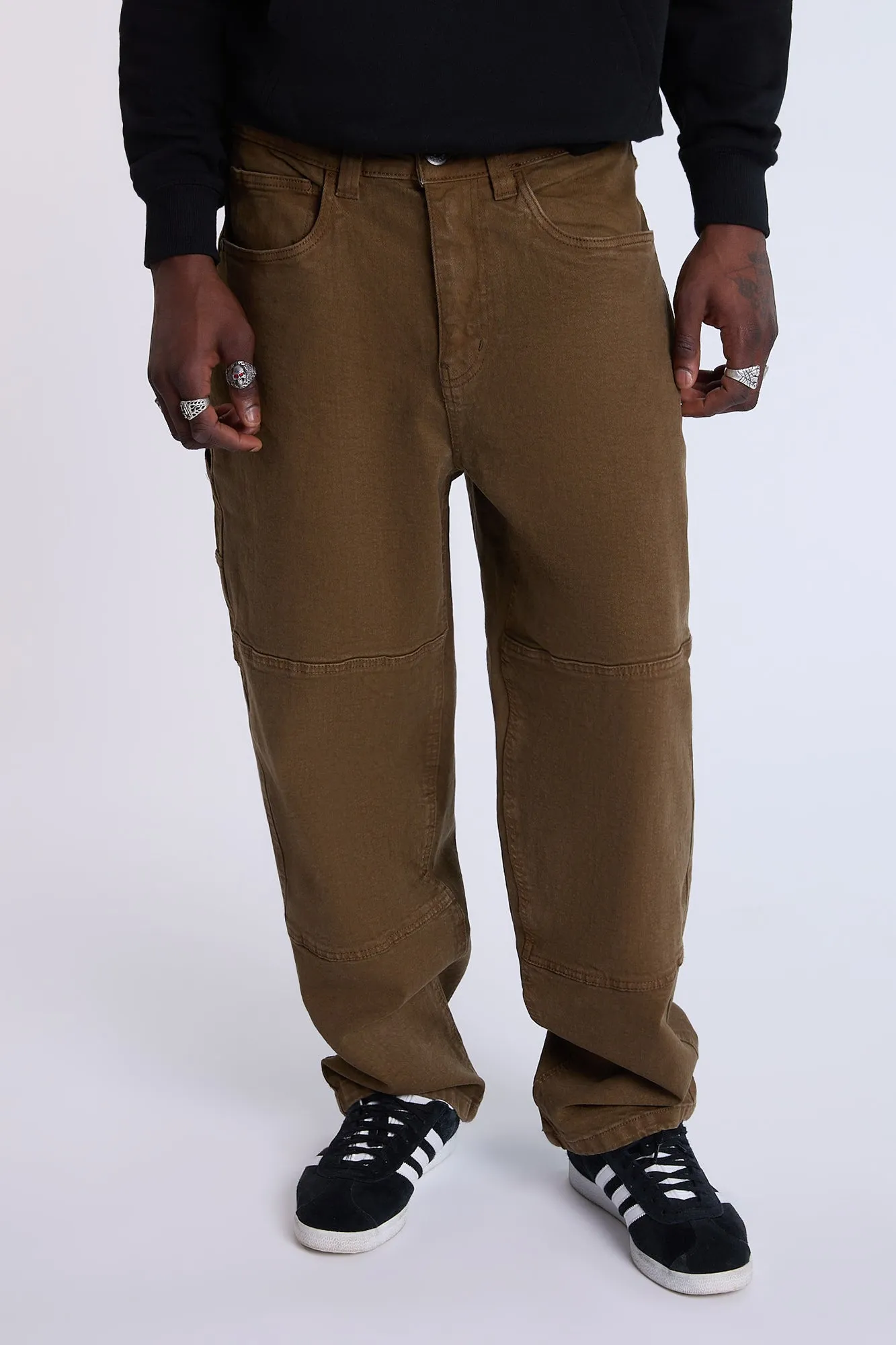 Jean de charpentier coupe ample West49 homme