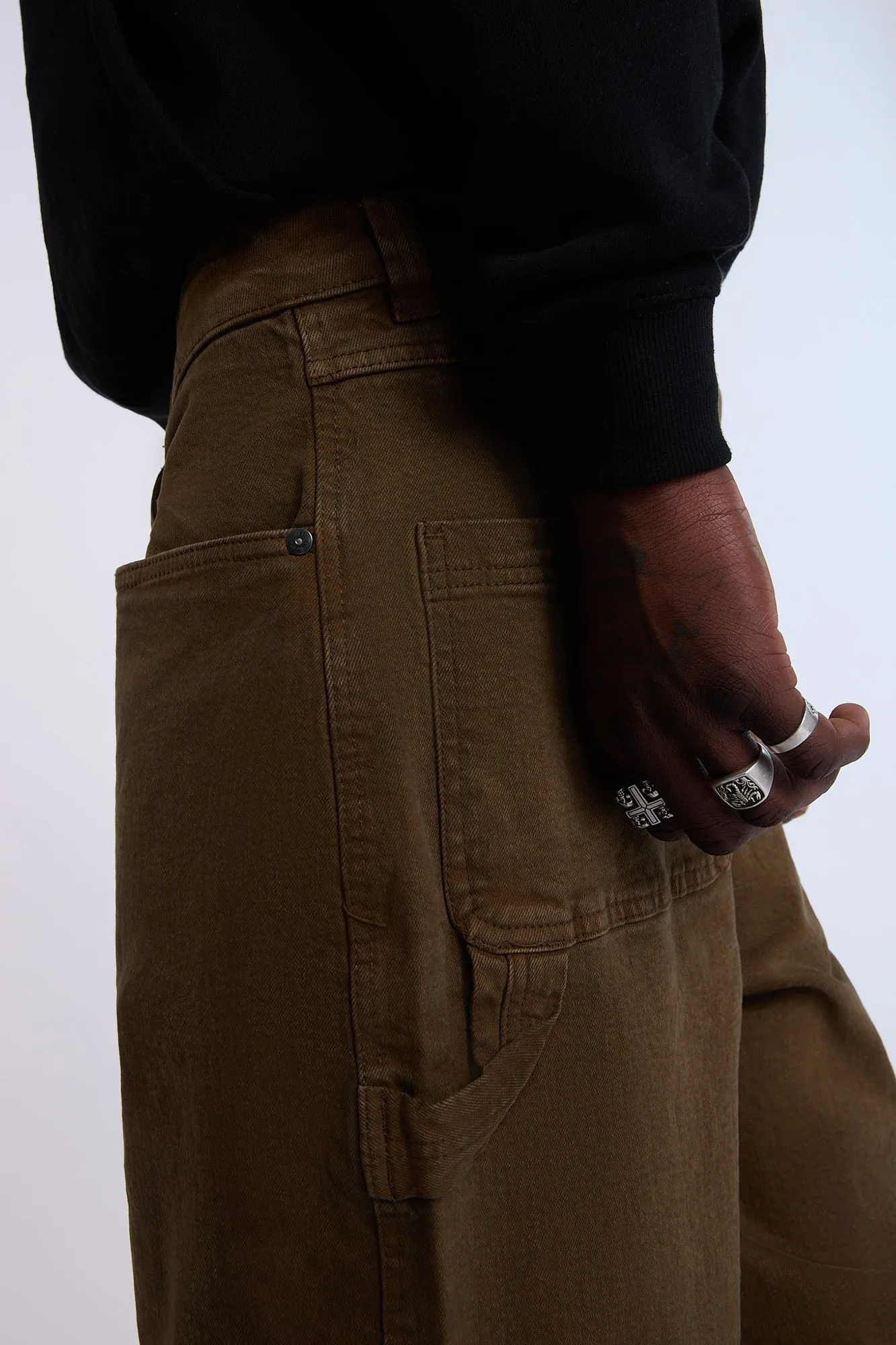 Jean de charpentier coupe ample West49 homme