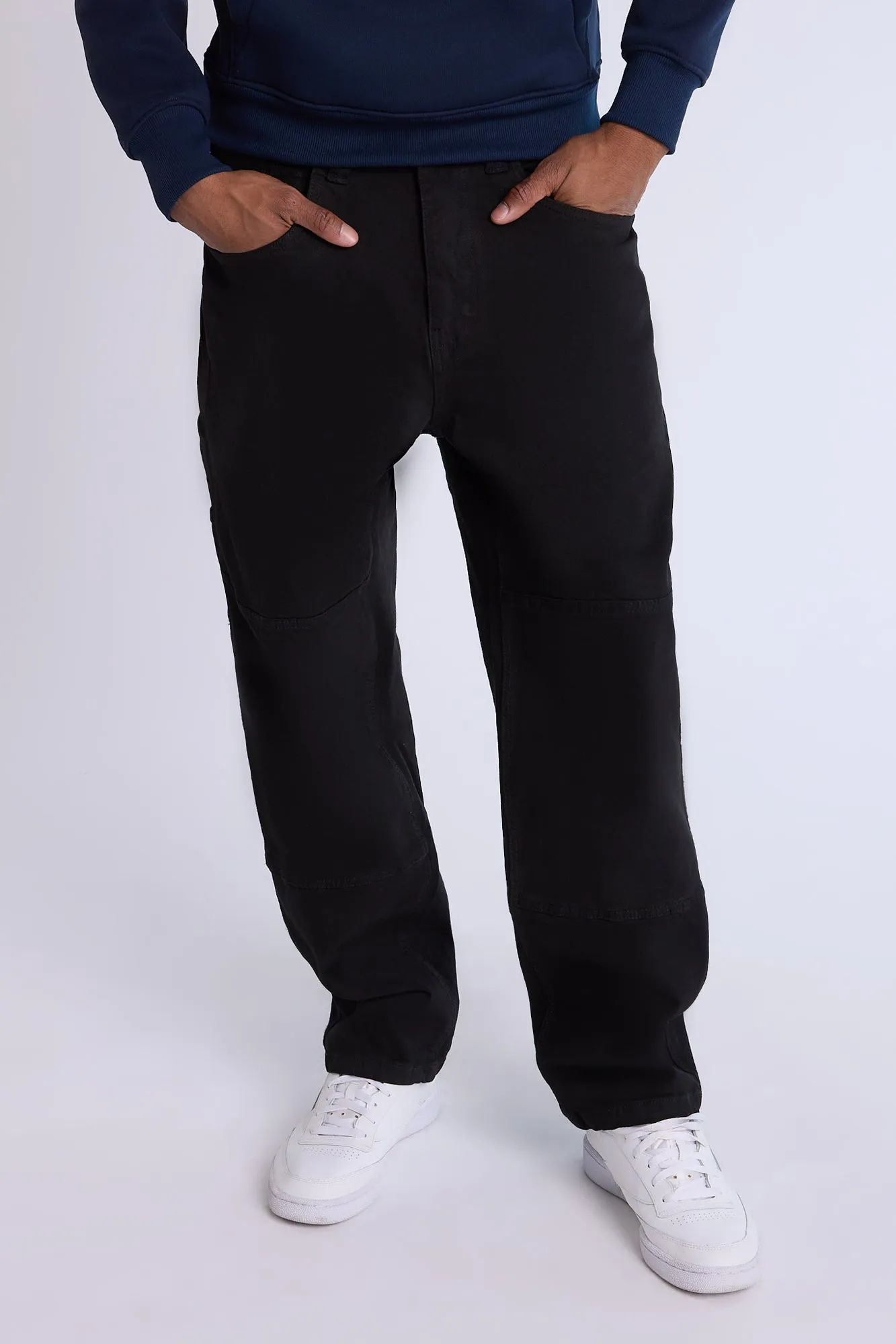 Jean de charpentier coupe ample West49 homme