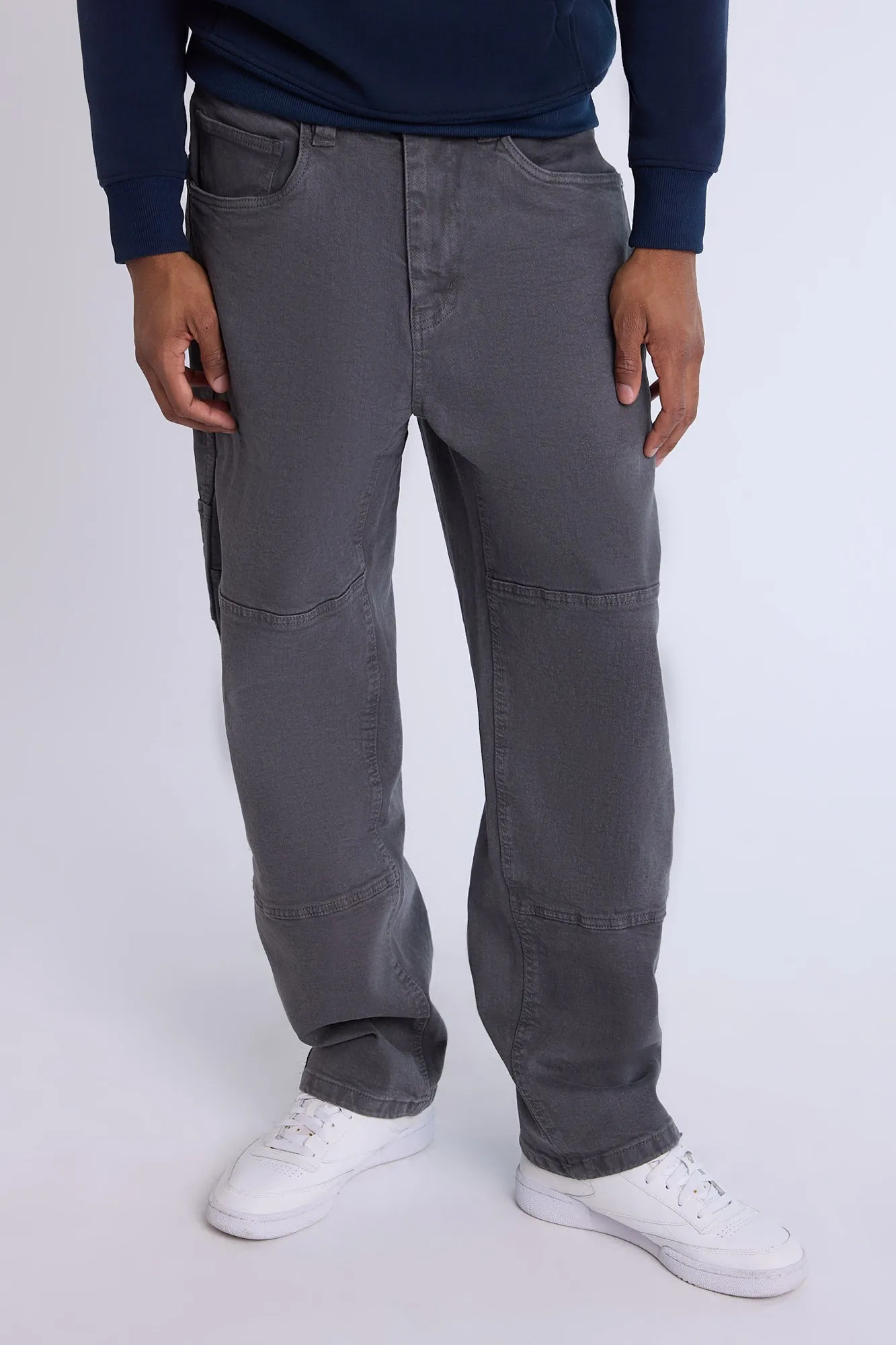 Jean de charpentier coupe ample West49 homme