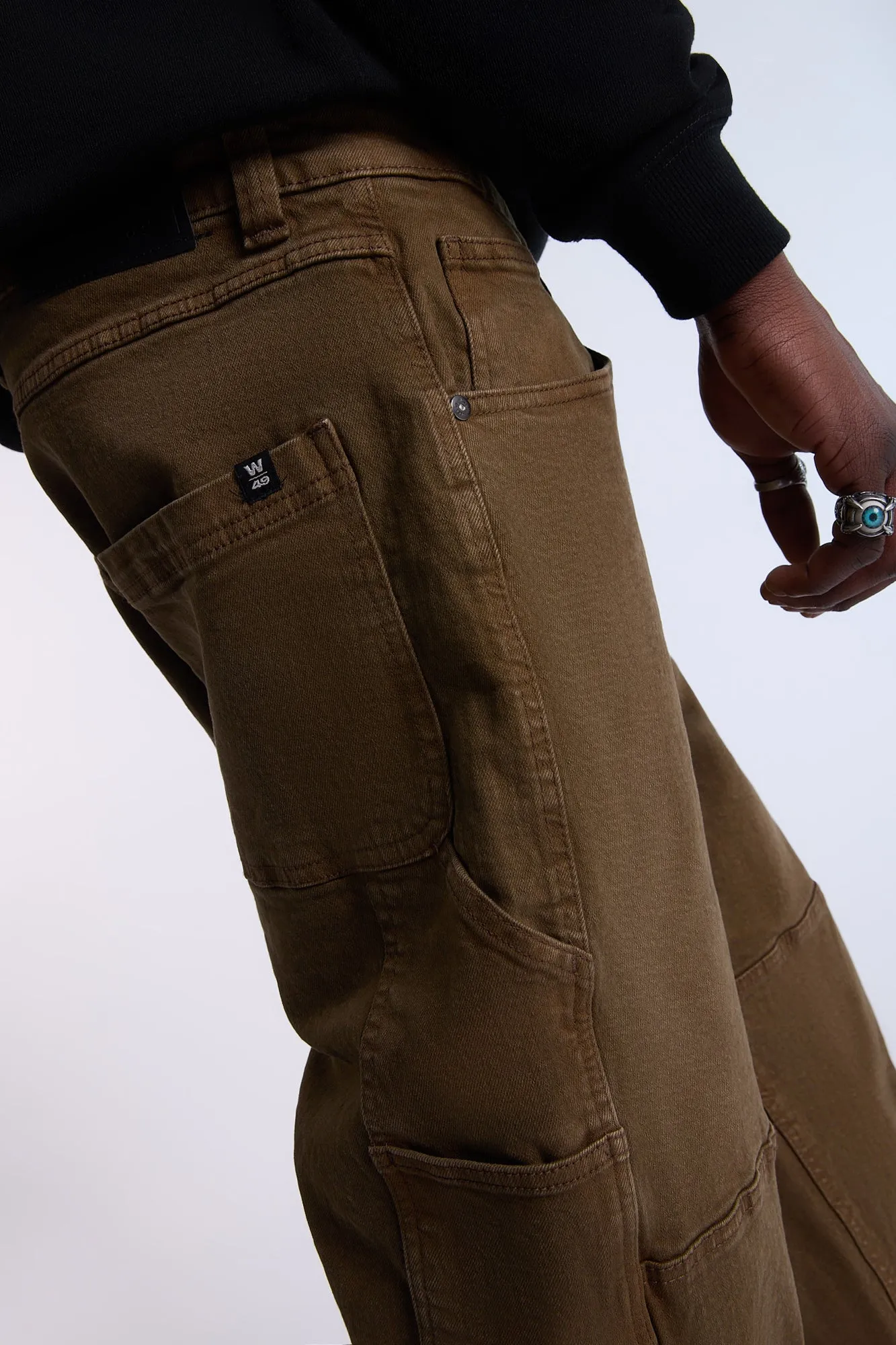 Jean de charpentier coupe ample West49 homme