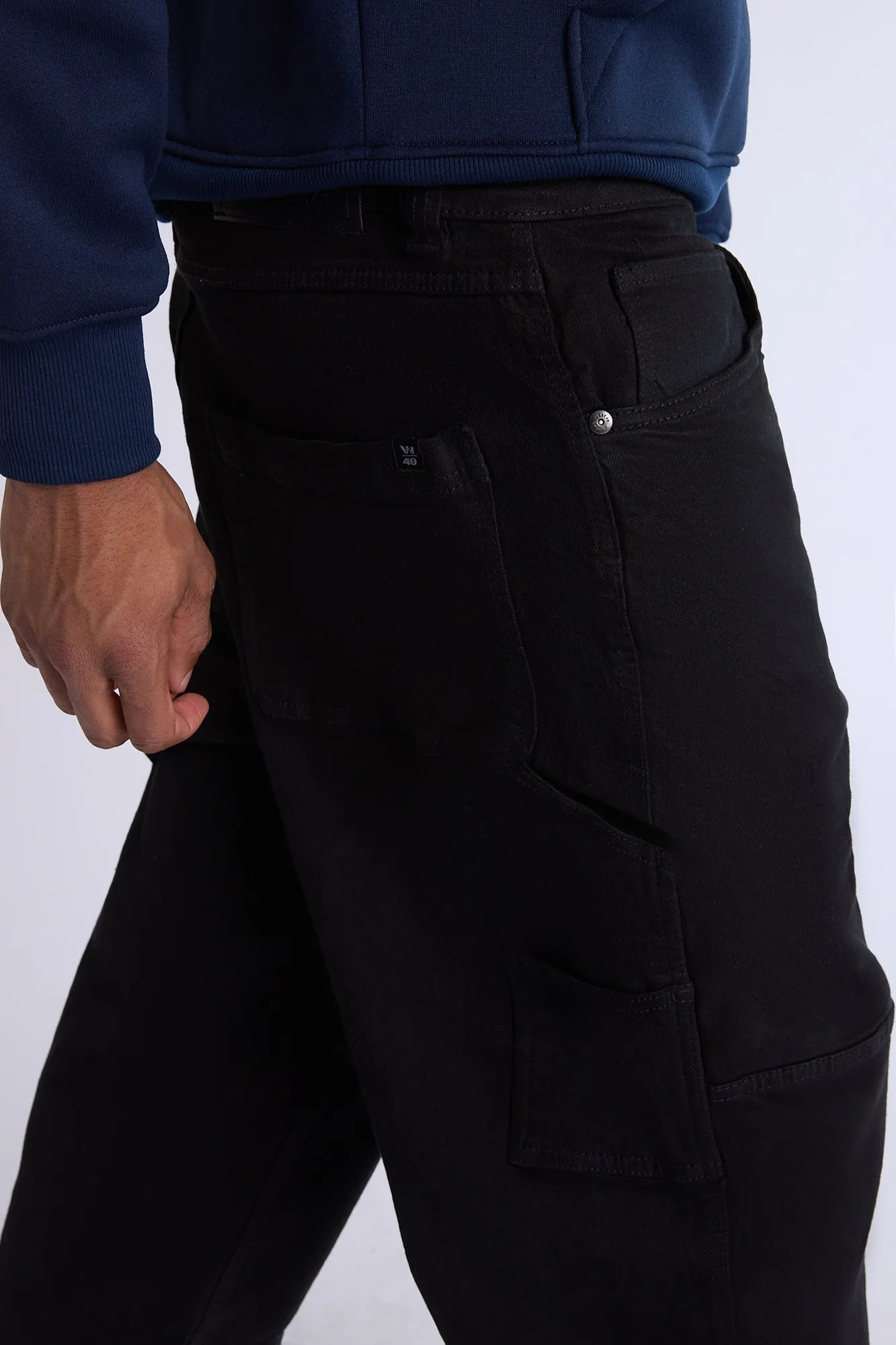 Jean de charpentier coupe ample West49 homme