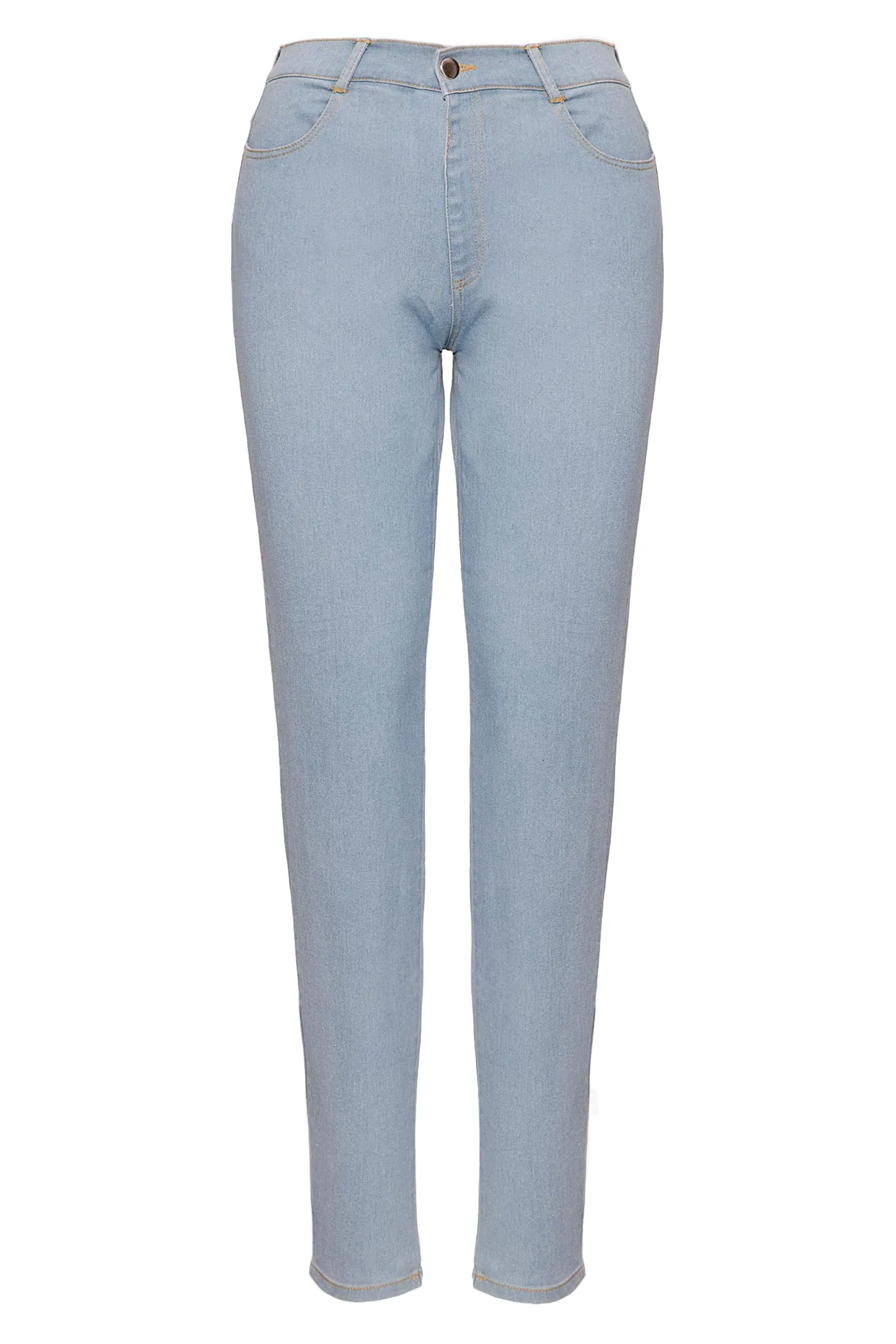 JEANS WITH BACK ZIPPER