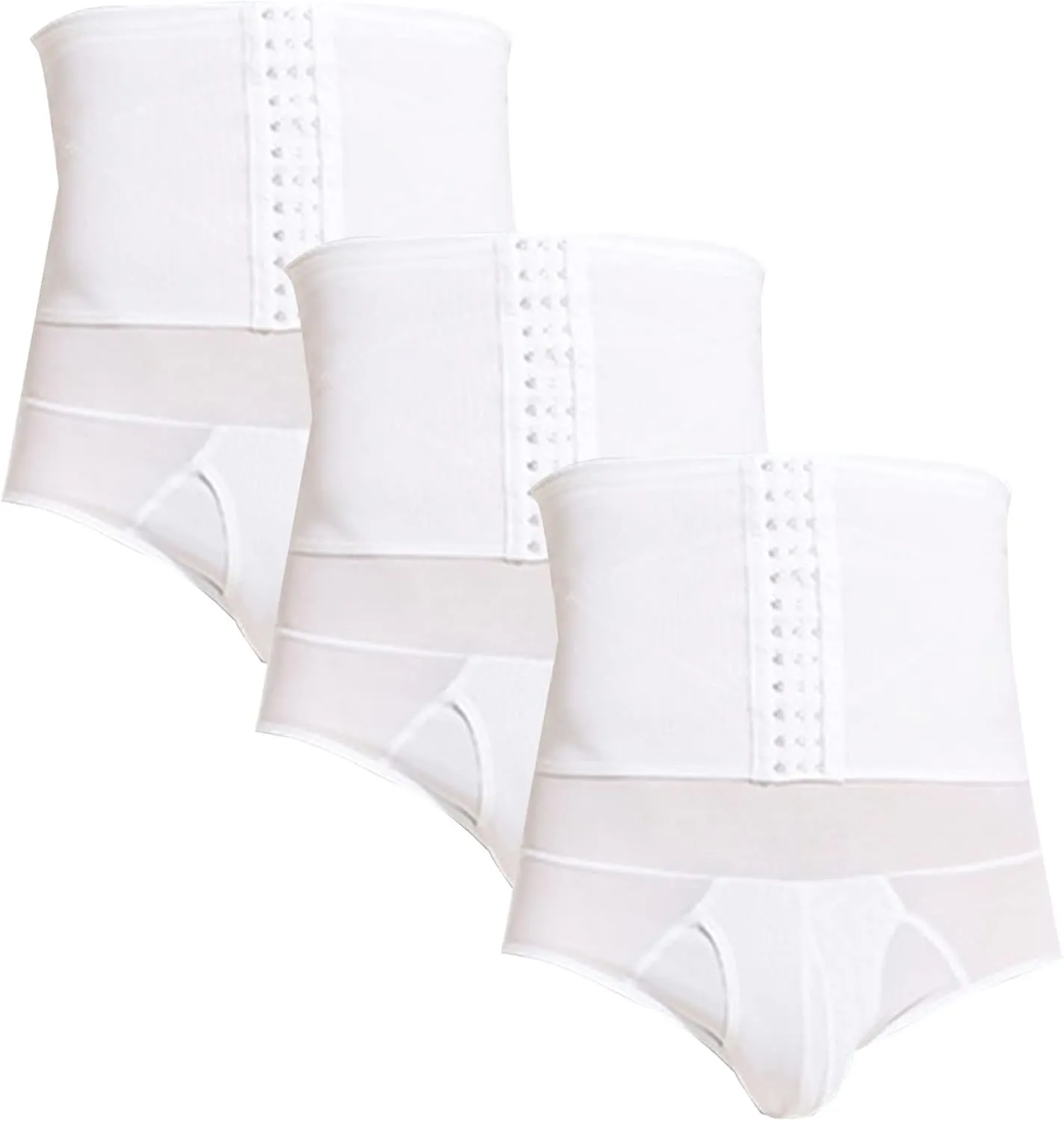 JEsilunmaMY Men's Girdle Waist Trainer Briefs High Waist Tummy Control Body Shaper Slimming Butt Lifter Shapewear Underwear