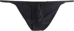 JEsilunmaMY Men's Ice Silk Thongs Low Waist Bulge Pouch G-Strings Briefs High Stretch Sexy Thin High Fork Underwear Lingerie