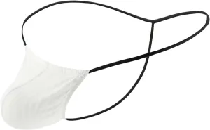 JEsilunmaMY Sexy Pouch G-String for Men Low Rise Mesh Sheer T-Back Thongs Briefs See Through Comfortable Breathable Underwear