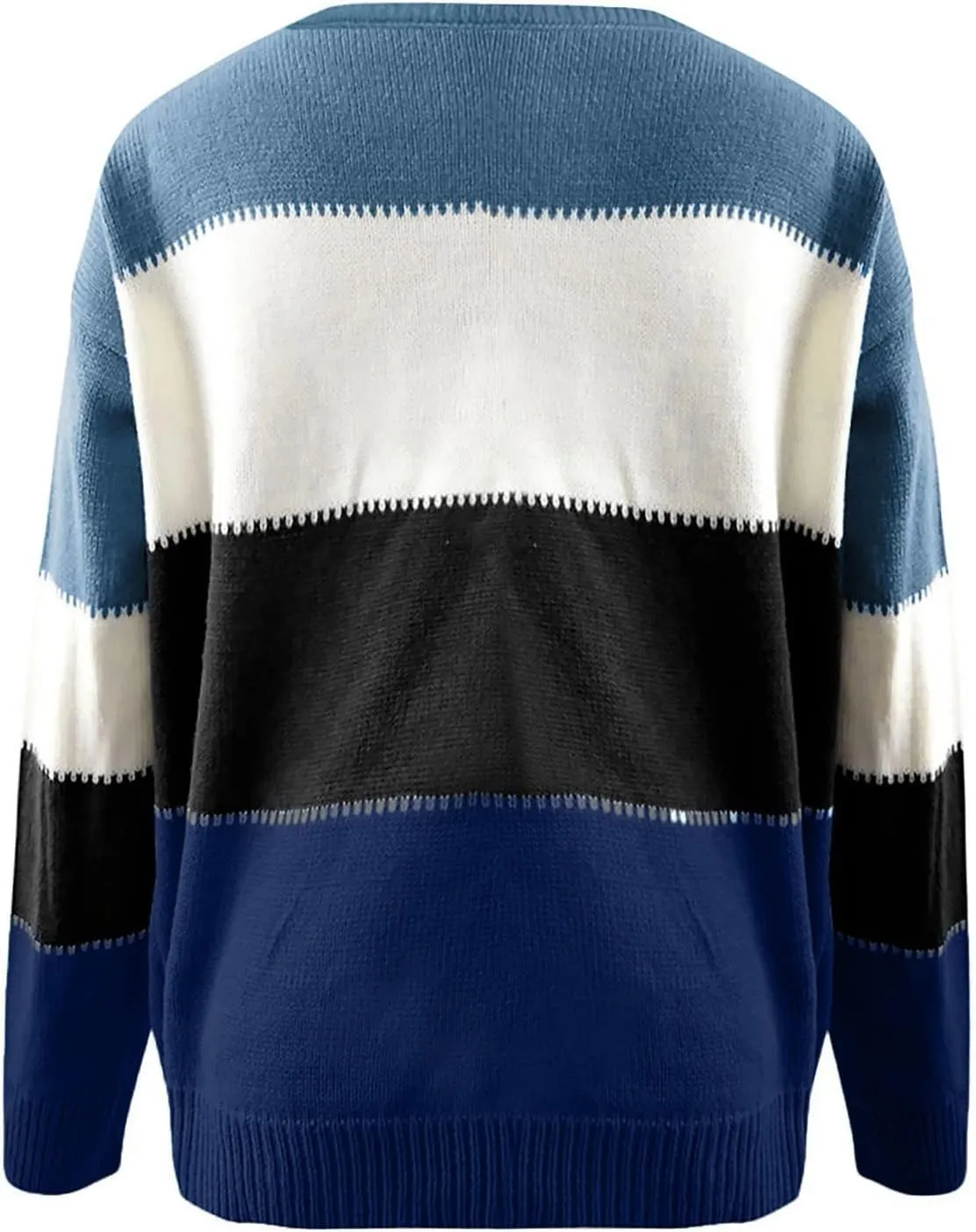 Knit Sweater for Women Blouses for Women Women's Long Sleeve Casual Trendy Oversized Turtleneck Knit Pullover Sweater Tops