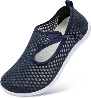 L-RUN Womens Mens Water Shoes Barefoot Aqua Socks Quick-Dry Non Slip Shoes for Beach Swim Pool River Boating Surf Yoga