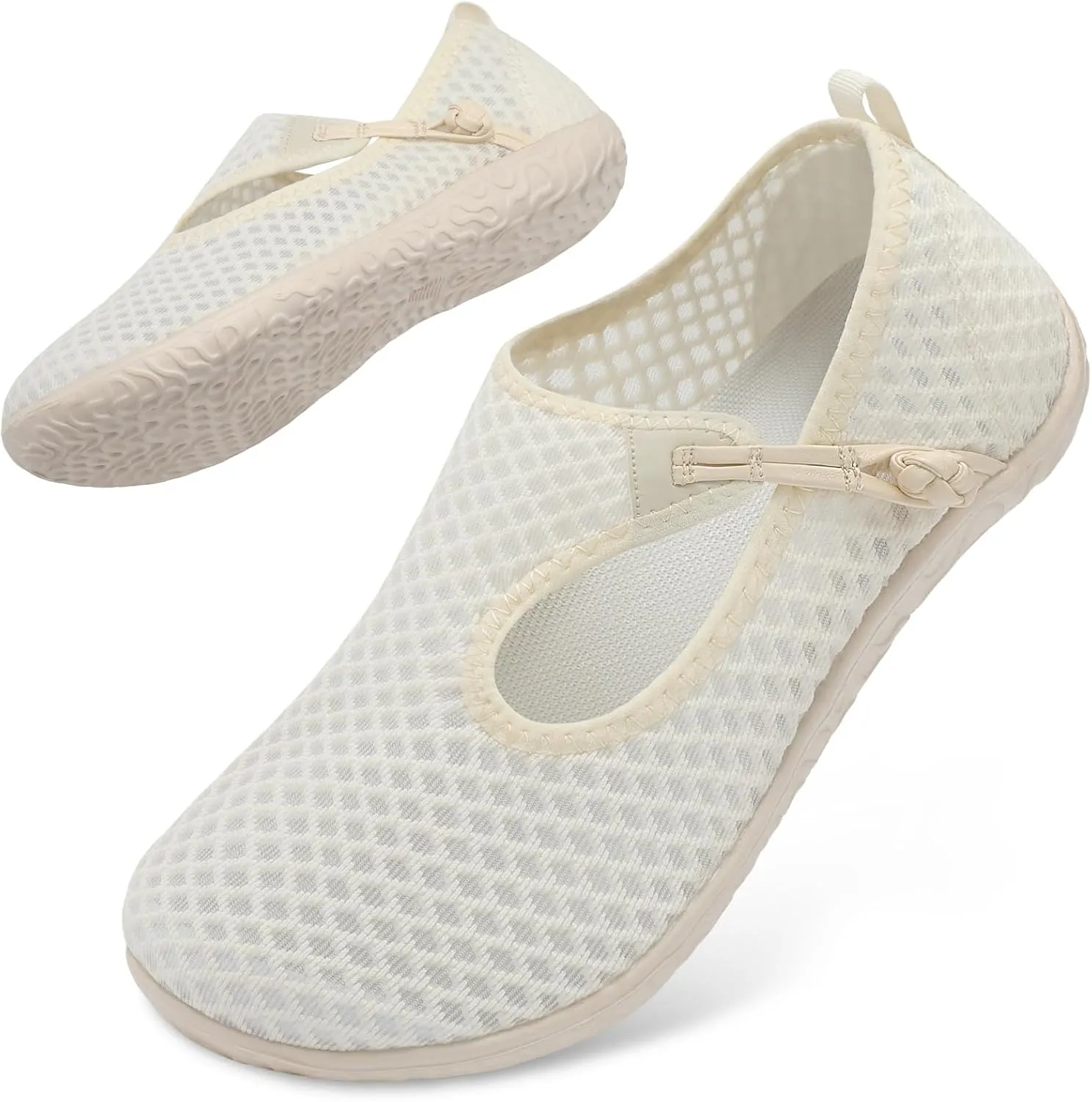 L-RUN Womens Mens Water Shoes Barefoot Aqua Socks Quick-Dry Non Slip Shoes for Beach Swim Pool River Boating Surf Yoga