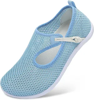 L-RUN Womens Mens Water Shoes Barefoot Aqua Socks Quick-Dry Non Slip Shoes for Beach Swim Pool River Boating Surf Yoga
