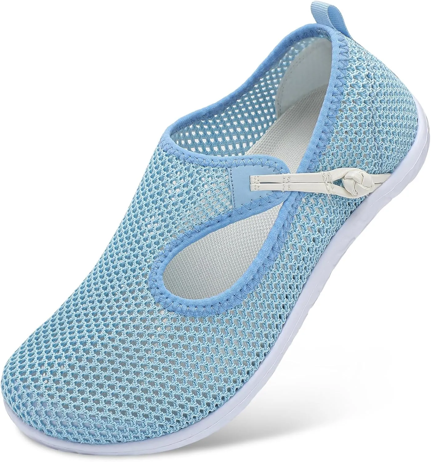 L-RUN Womens Mens Water Shoes Barefoot Aqua Socks Quick-Dry Non Slip Shoes for Beach Swim Pool River Boating Surf Yoga