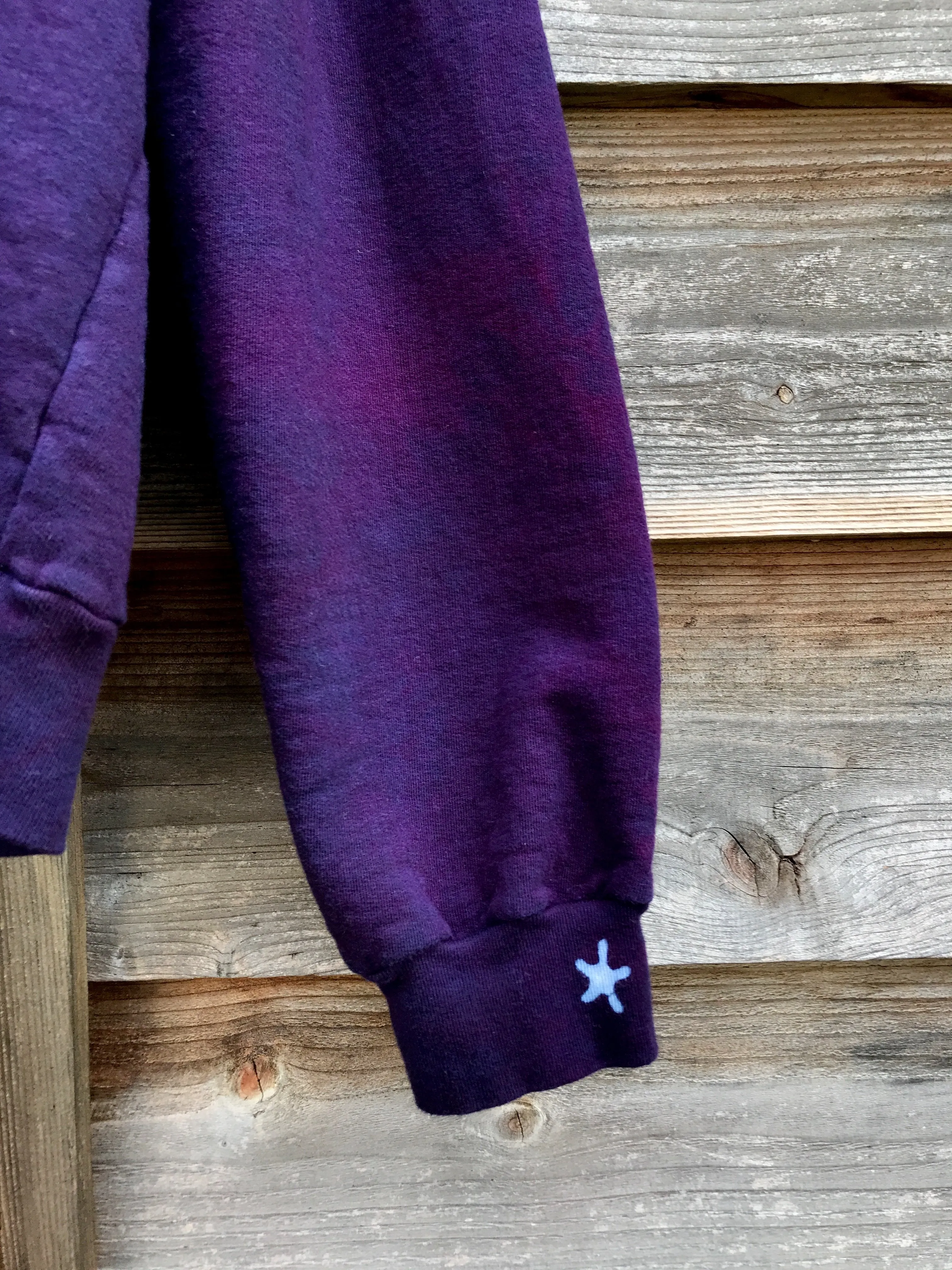 Let's Walk Down To The Ice Cream Shop - Organic Cotton Batikwalla Hoodie