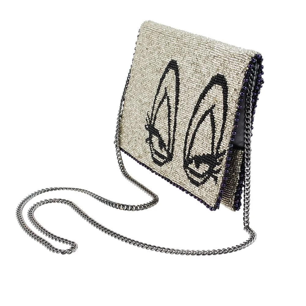 Mary Frances Sea Witch Beaded Ursula Cross body Clutch Disney Little Mermaid