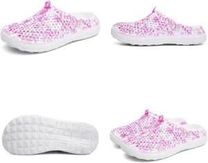 MDPCX Women's Garden Clogs Breathable Shoes Bathing Shoes Beach Shoes Water Shoes Footwear Slippers Walking Shoes Home Travel Shoes