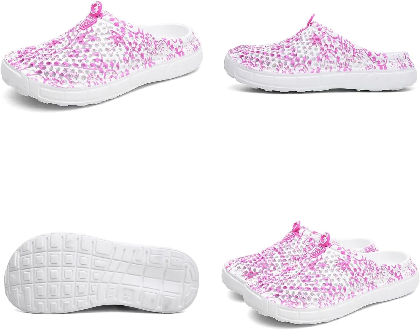 MDPCX Women's Garden Clogs Breathable Shoes Bathing Shoes Beach Shoes Water Shoes Footwear Slippers Walking Shoes Home Travel Shoes