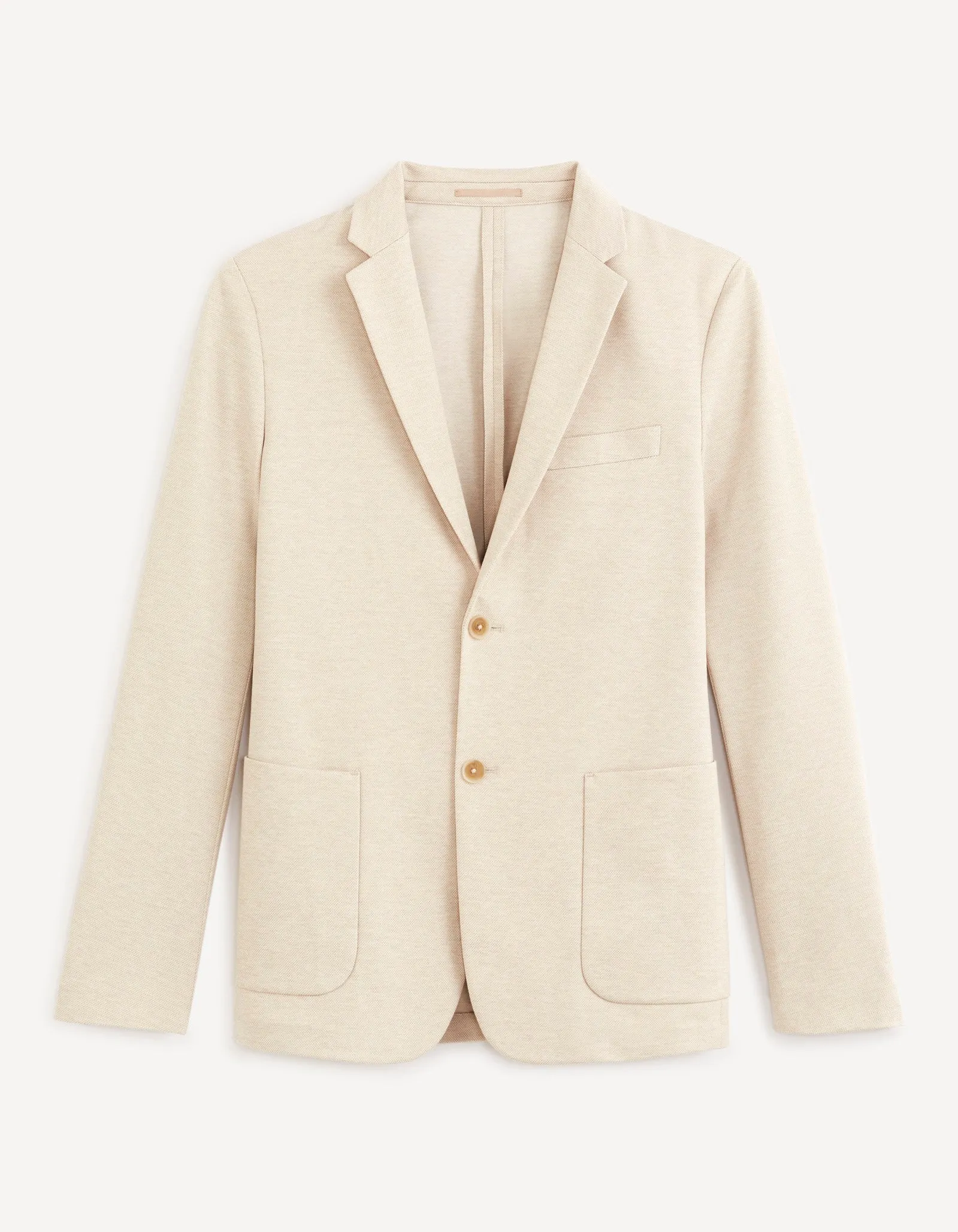 Men - Knitted - Suit blazer
