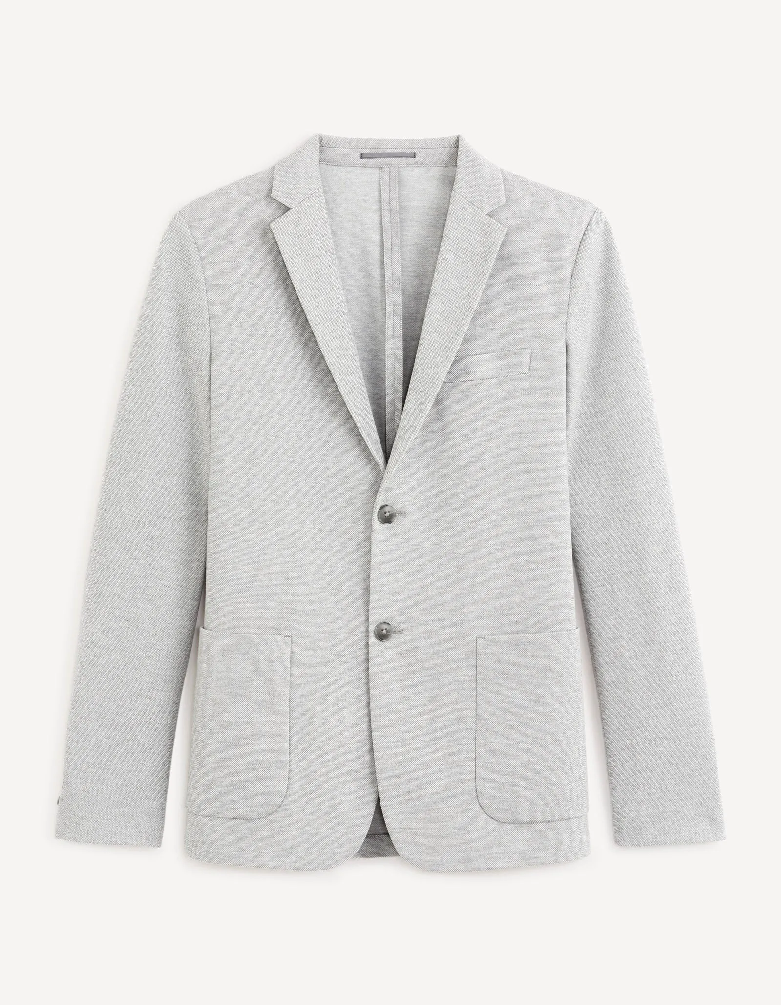 Men - Knitted - Suit blazer