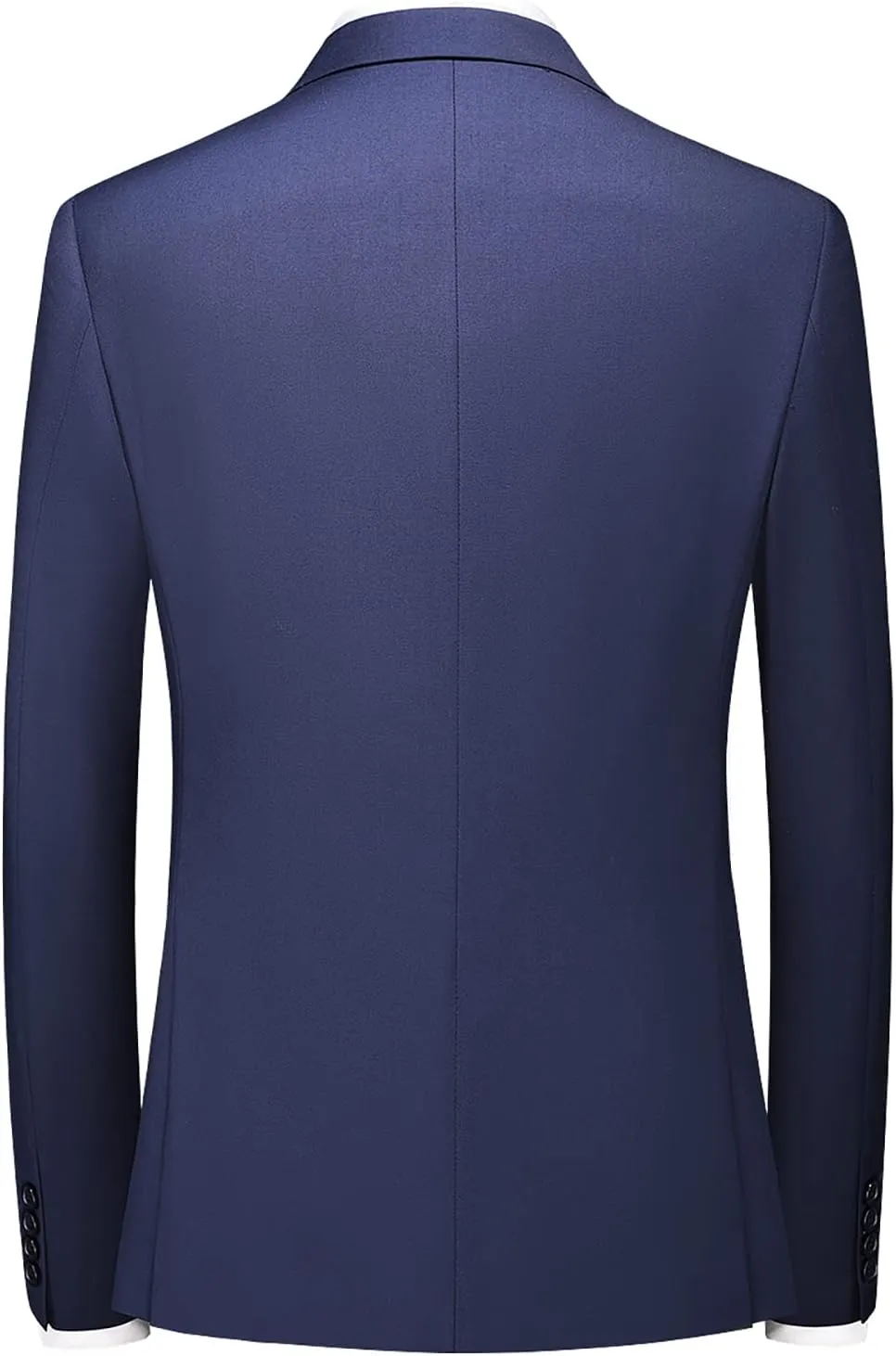 Men's Suits 3 Piece Slim Fit Suit One Button Solid Suit Blazer Jacket Vest Pants Set