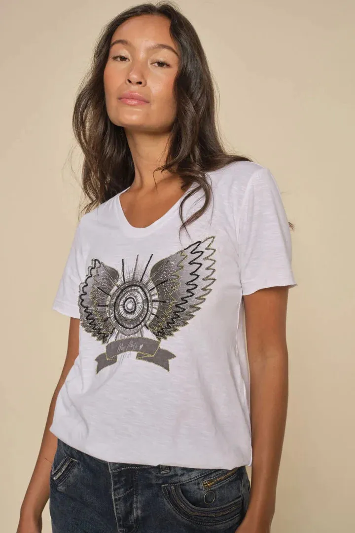 Mos Mosh- Gethi Tee - White