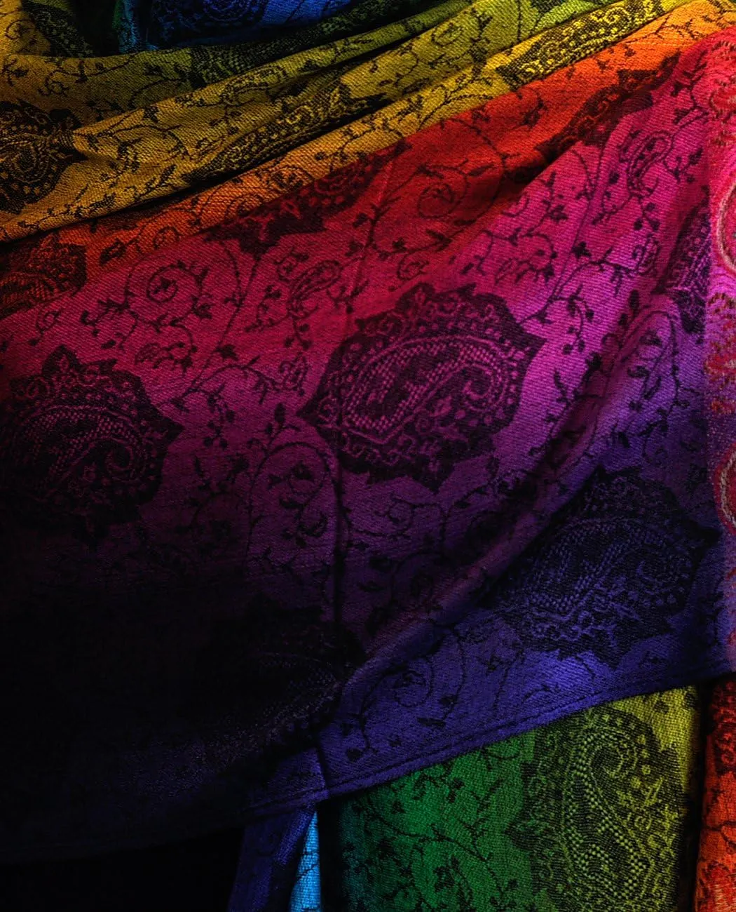 NYFASHION101 Elegant Colorful Paisley Soft Pashmina Scarf Shawl Wrap NBH1401Y