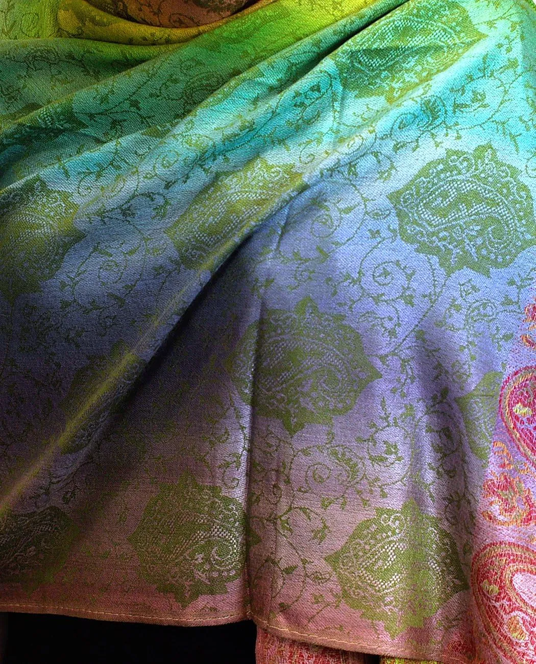 NYFASHION101 Elegant Colorful Paisley Soft Pashmina Scarf Shawl Wrap NBH1401Y