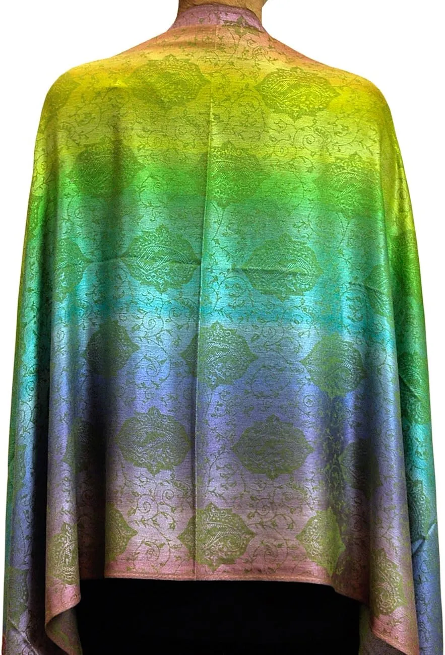 NYFASHION101 Elegant Colorful Paisley Soft Pashmina Scarf Shawl Wrap NBH1401Y