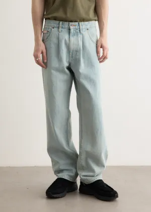 Pleated Jeans