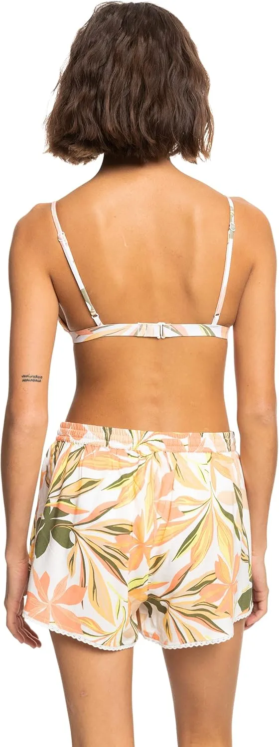 Roxy Women's Standard Salty Tan Coverup Short