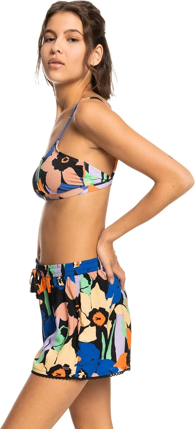 Roxy Women's Standard Salty Tan Coverup Short