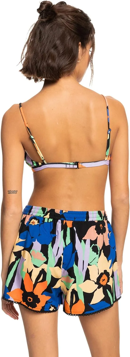 Roxy Women's Standard Salty Tan Coverup Short