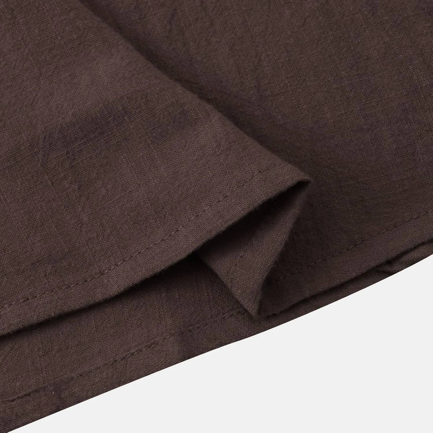 RTRDE Men's Linen Shirts Casual Fashion Solid Color Cotton Top Stand Collar Short Sleeve Shirt Tshirts Shirts