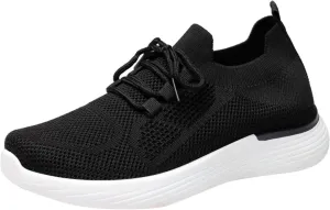 SBGMoSJ Women Sneakers Black Casual Zapatos CModos Para Embarazadas Wide Width White Canvas Tennis Shoes for Women Women Sneakers Size 6 Wide Women Orthopedic Sneakers Wide