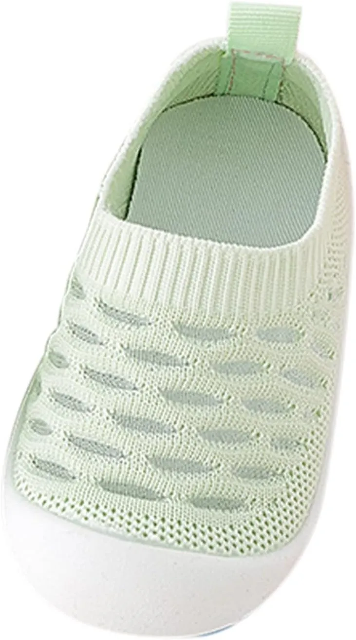 Sock Shoes Toddler Infant Shoes Mesh Slip On Socks Shoes Soft Sole Non Slip Wear Out Toddler Floor Black Shoes B