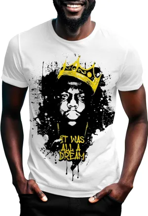 Swag Point Mens Graphic T Shirts  100% Cotton Casual Streetwear Hipster Hip Hop Tshirts Short Sleeve Print Tops