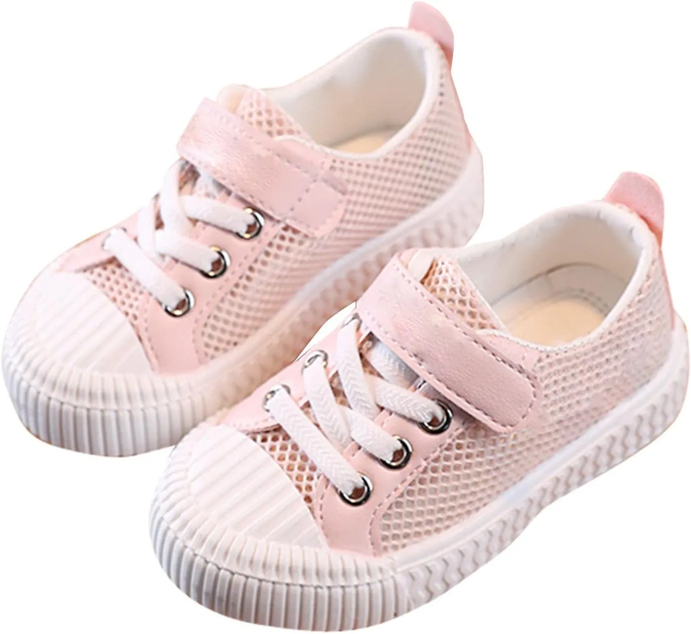 Toddler Girl Tennis Shoes Kids Canvas Shoes Baby Boys Girls Low Top Canvas Slip On Sneakers Toddler Mesh Breathable