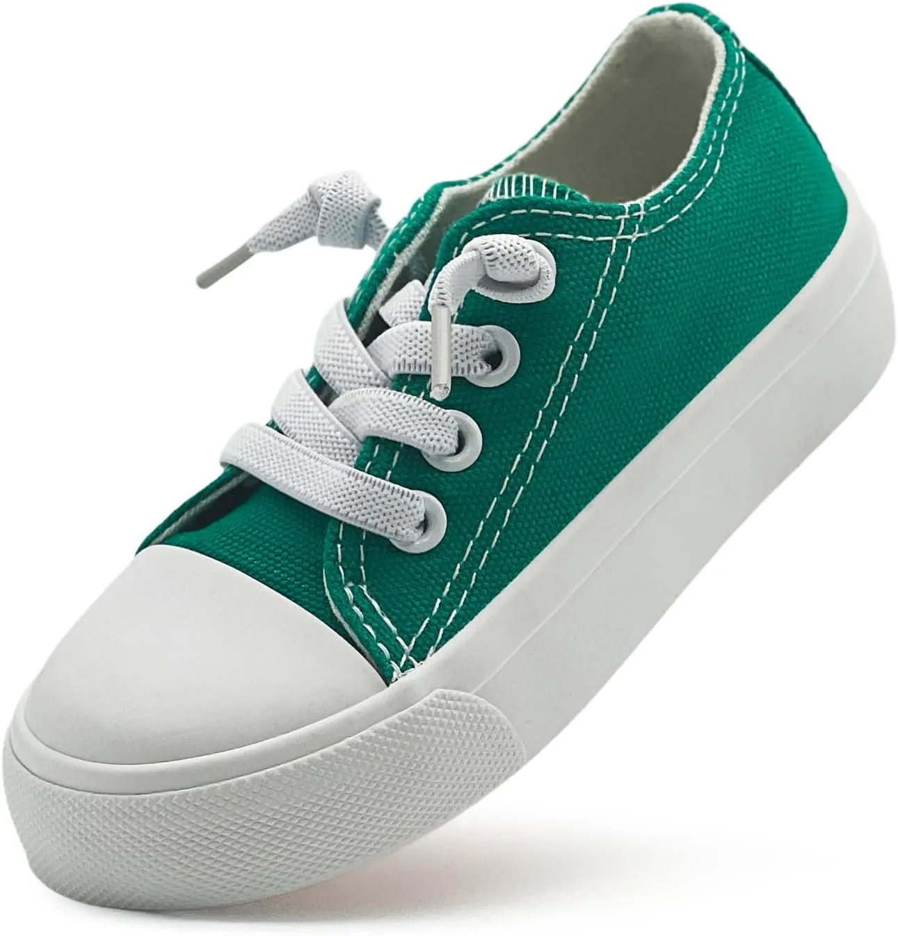 Toddler Kids Sneakers Boys and Girls Canvas Shoes Slip On Lightweight Walking Shoes for Little Big Kids