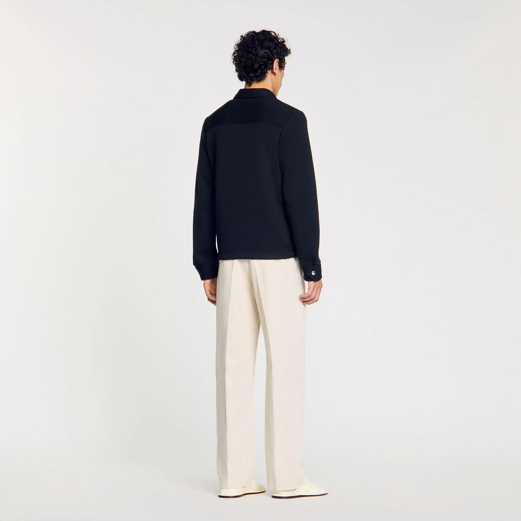 Victor Jacket Knitted Jacket Black