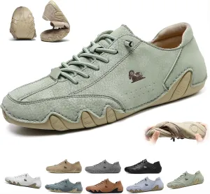 Vogany Shoes,Vogany Orthopedic Sneakers Women Men,Outdoor Breathable Lightweight Walking Shoes(Light Green,12 Women/10 Men)