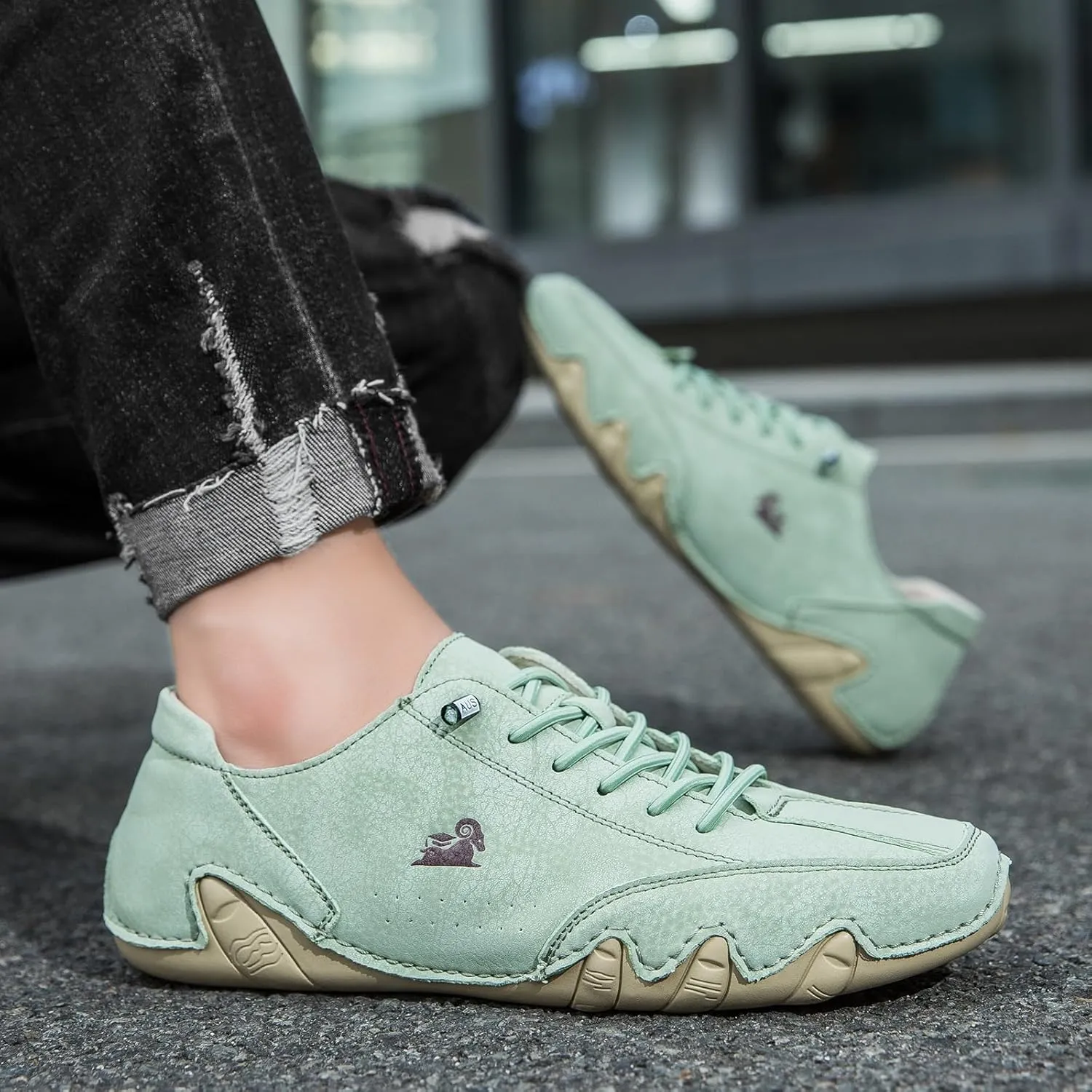 Vogany Shoes,Vogany Orthopedic Sneakers Women Men,Outdoor Breathable Lightweight Walking Shoes(Light Green,12 Women/10 Men)