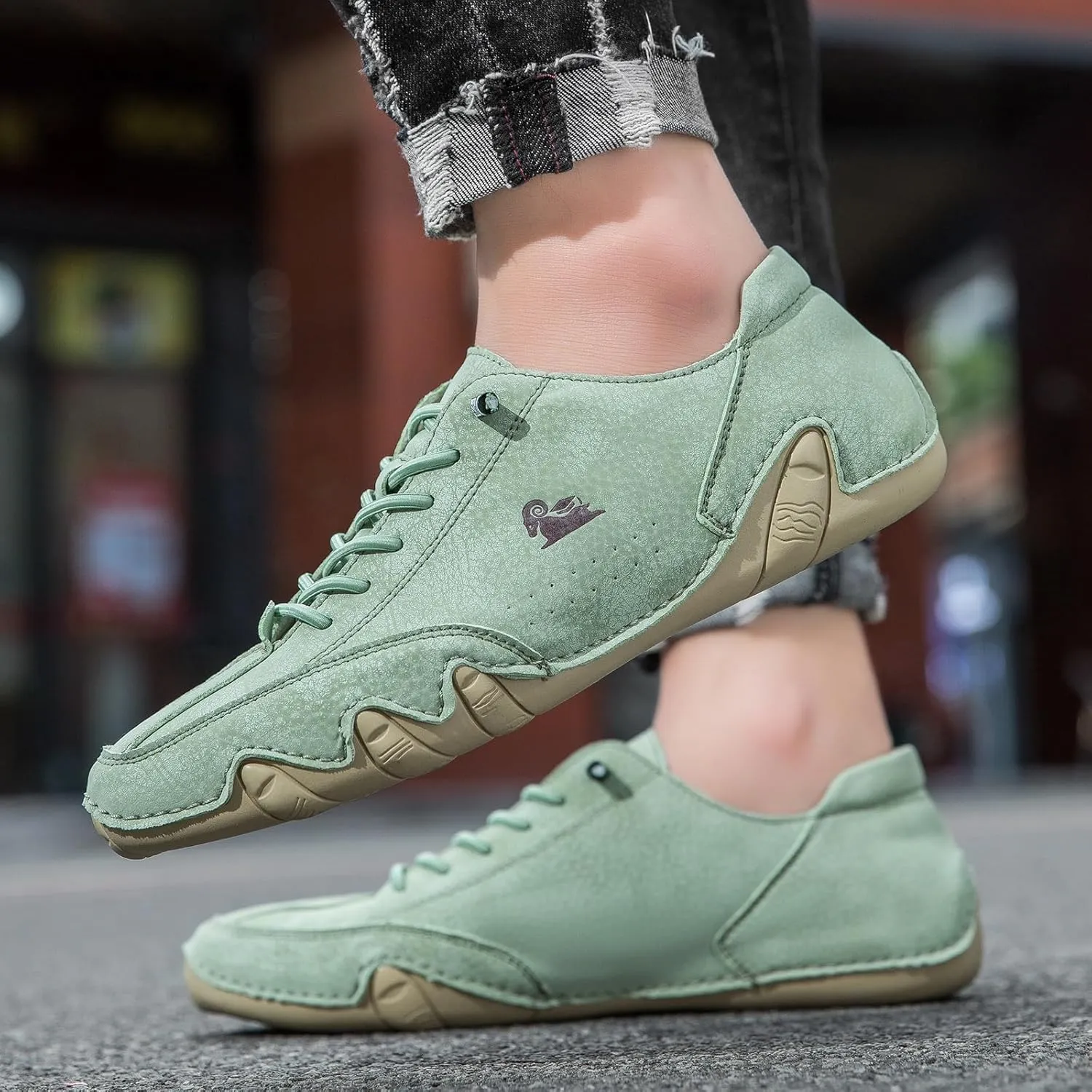 Vogany Shoes,Vogany Orthopedic Sneakers Women Men,Outdoor Breathable Lightweight Walking Shoes(Light Green,12 Women/10 Men)