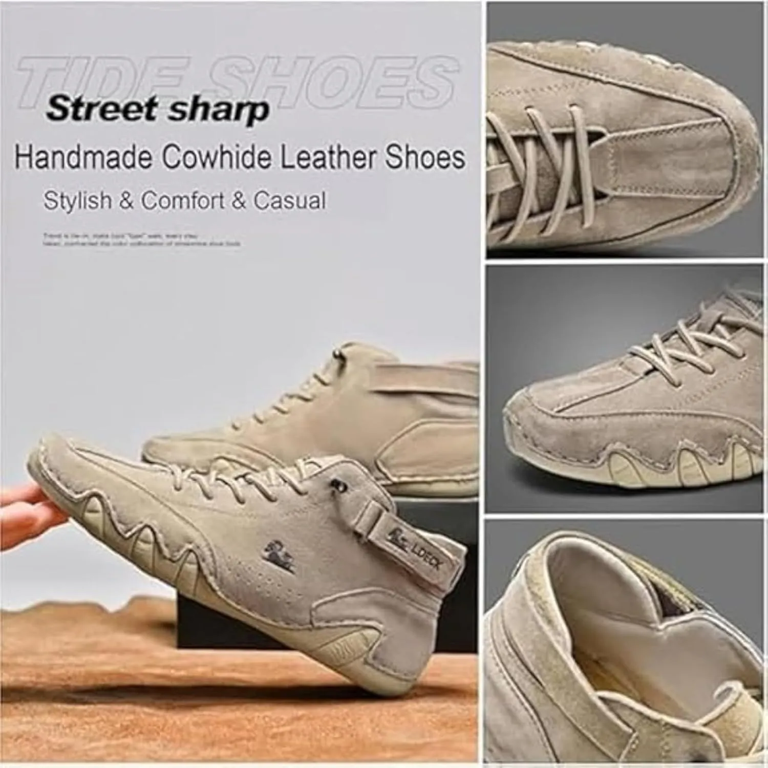 Vogldeck Shoes Women Men, Waterproof and Breathable Orthopedic Shoes, with Arch Support, Lightweight Outdoor Sneakers